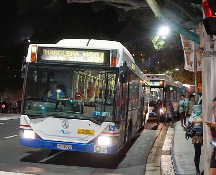 Sydney Buses Mercedes O405NH Custom Citaro 1227 NYE